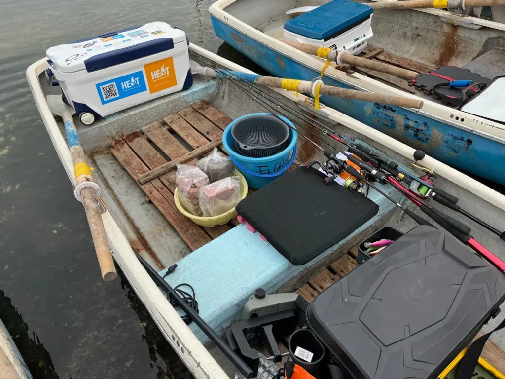 葉山釣具センターのボート釣りに必要な道具